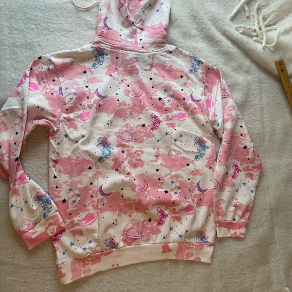 Hyper Space NASA Hoodie HTF Size L ⭐️🌙🧑🏻‍🚀 - Picture 11 of 13